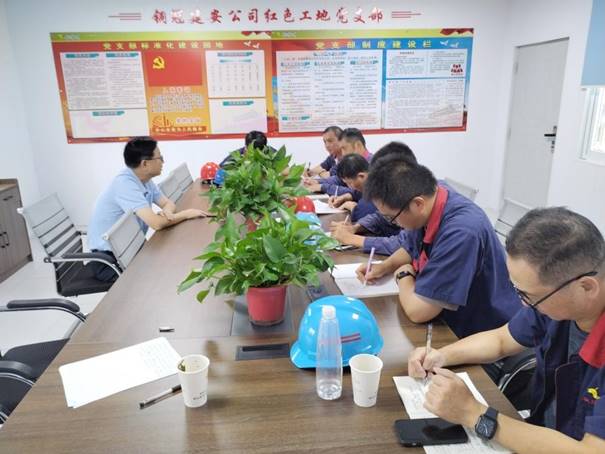 公司開展第三季度安全、環(huán)保、消防綜合檢查 